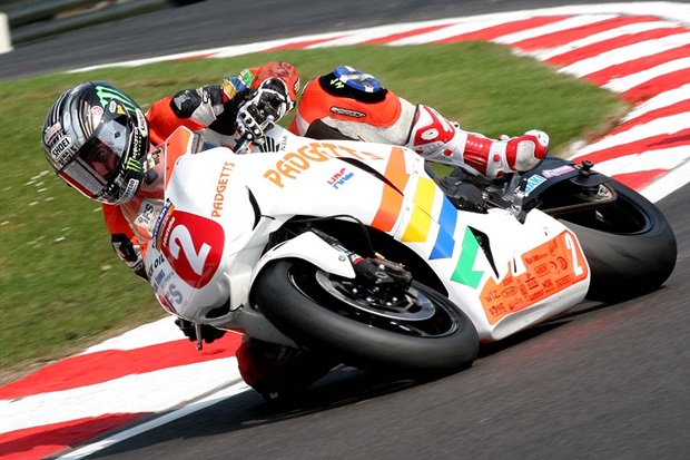 John McGuinness on his way to 10th at Brands Hatch (Glynne Lewis)